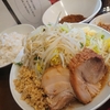 麺屋歩夢～一度はやりたいラーメンライス♪大ラーメン麺500g＋ライス540g