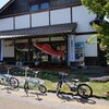 鳥取県鹿野の町でサイクリング