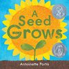 ひまわりのライフサイクルをフォントと仕掛けで生き生き描いたガイゼル・オナー賞作品『A Seed Grows』のご紹介