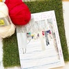 そろそろ棒針編みしたくなってきたのでミクニッツの本を開く🧶断編みで編みたい欲をアップさせる(＾∀＾)