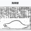 UMA未確認生物スイング　海棘獣（かいきょくじゅう）　台湾近海