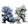 【ゴジラ×モスラ×メカゴジラ 東京SOS】チビマルゴジラシリーズ『ゴジラ 2003』『メカゴジラ 3式機龍改 重武装型』プラモデル【フジミ模型】より2023年11月発売予定♪