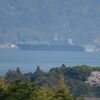 　海辺の風景・自衛艦かが