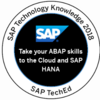 「SAP TechEd Learning Room 2018」でデジタルバッジをGETしました