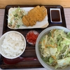 あつあつ亭　上位互換の野菜そば定食を食べる