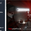 Physically Based Area Lights - redLights 2.0　「エリアライト」が動的に光る！！モバイルでも動作可能！？