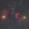EOS Raで撮ったくらげ星雲付近