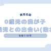 育児日記　生後11か月　0歳児の我が子　2歳児との出会い(敗北)