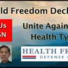 独裁機関WHOにストップ！【世界自由宣言に署名しよう】 国際保健規制の「改正」に反対する。