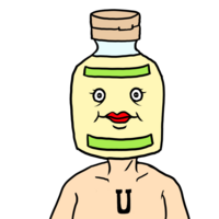 かわいい酢 のイラスト