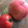 桃とトマト