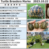 2023.10.22 Turtle Breeders Market 出店参加募集中！