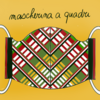  mascherina a quadri【チェック柄のマスク】