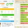 だいはち、休肝失敗、22,600歩