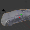 Three.jsでexamplesの高級車たちをblenderにExportしたが残念な結果に