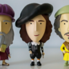 Leonardo da Vinci, Vermeer & Rembrandt action figures