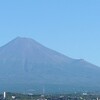 今朝の富士山