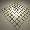 【Houdini + Unity】点光源の影でグリッドを作って遊ぶ