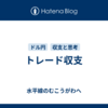 トレード収支