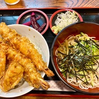 朝日屋（荻窪）天丼とそば〔冷〕