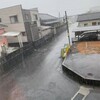 台風８号・・・