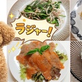 もやしとニラの炒め物＆肉じゃが♡