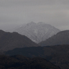 1000m級の金沢外縁の峰にも冠雪が