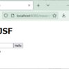 2024年JSF(Jakarta Faces)をTomcatで試すメモ