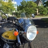 【＃北海道ツーリング】車両装備編：SR400 にスクリーンバイザー取り付けなど