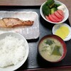 西川口の「あおき食堂」で焼き鮭定食を食べました★