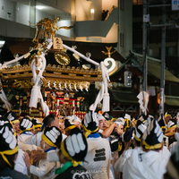 4年ぶりにフル開催された大國魂神社 くらやみ祭、22台の山車が巡行する