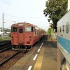 ダイヤ改正に伴う車両の変化 徳島線蔵本駅で