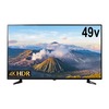 ゲオで、グリーンハウスが4K/HDR対応の49V型液晶テレビ、GH-TV49B-BK発売。価格は49,800円（税別）