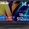 セールでハイスペック94,800円は安い  ASUS ノートパソコン Vivobook 14 X1405ZA 14インチ 第12世代 Core i7-1255U メモリ16GB SSD512GB 在宅ワークに便利