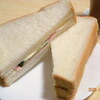 ハムサンドを作りました