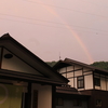 大きな　虹