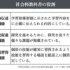 2423　社会科教科書の役割を、あらためて見つめる