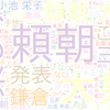 　Twitterキーワード[#鎌倉殿の13人]　11/20_17:00から60分のつぶやき雲