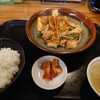 豚キムチ炒め定食