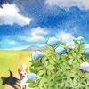 過去絵をリメイクした水彩画