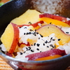さつまいもご飯＆あじフライ