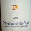 Chateauneuf du Pape Vin Rare Dauvergne Ranvier 2009