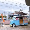 スイーツヒーロー静岡県浜松市のガリバー浜松宮竹店に登場♪クレープキッチンカー