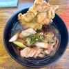 雑賀屋（京成関屋/牛田）天然生鮪ねぎ間太麺そば＋唐揚げ