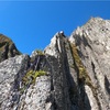 雨飾山 フトンビシ右岩峰中央稜