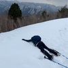 名残のスノーハイク＠岐阜県関市板取「蕪山（かぶらやま）」