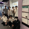 2025/09/16　卒業研究の中間発表ポスターの展示を開始しました