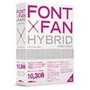 日本語フォントが200書体以上収録されている「FONT x FAN HYBRID」