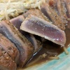赤身の鮪で、鮪ステーキ作ってもらいました！