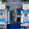 台南にいた犬顔のロボットくんです